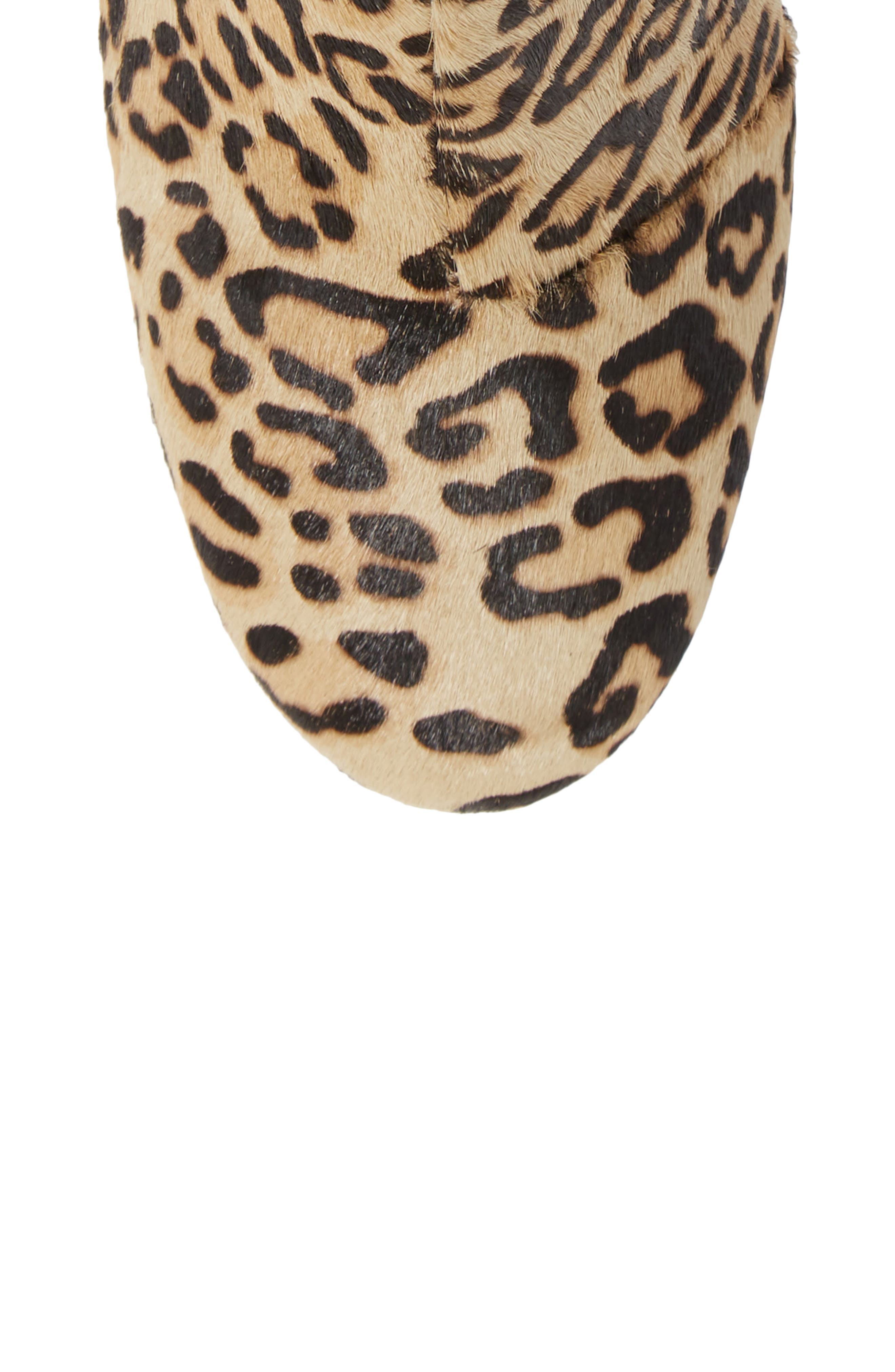 Alexa Boot, Alternate, color, LEOPARD HAIRCALF