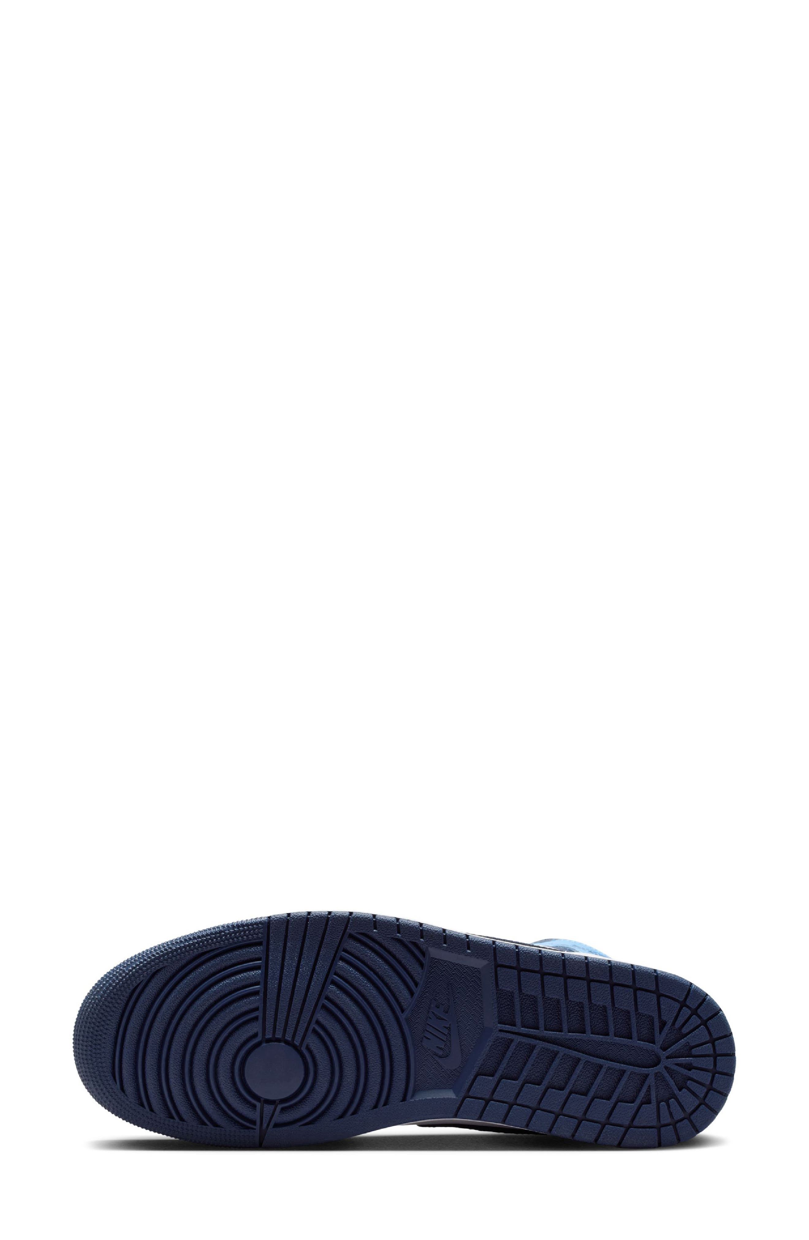 Jordan Air Jordan 1 Mid Basketball Sneaker, Alternate, color, Midnight Navy/ White