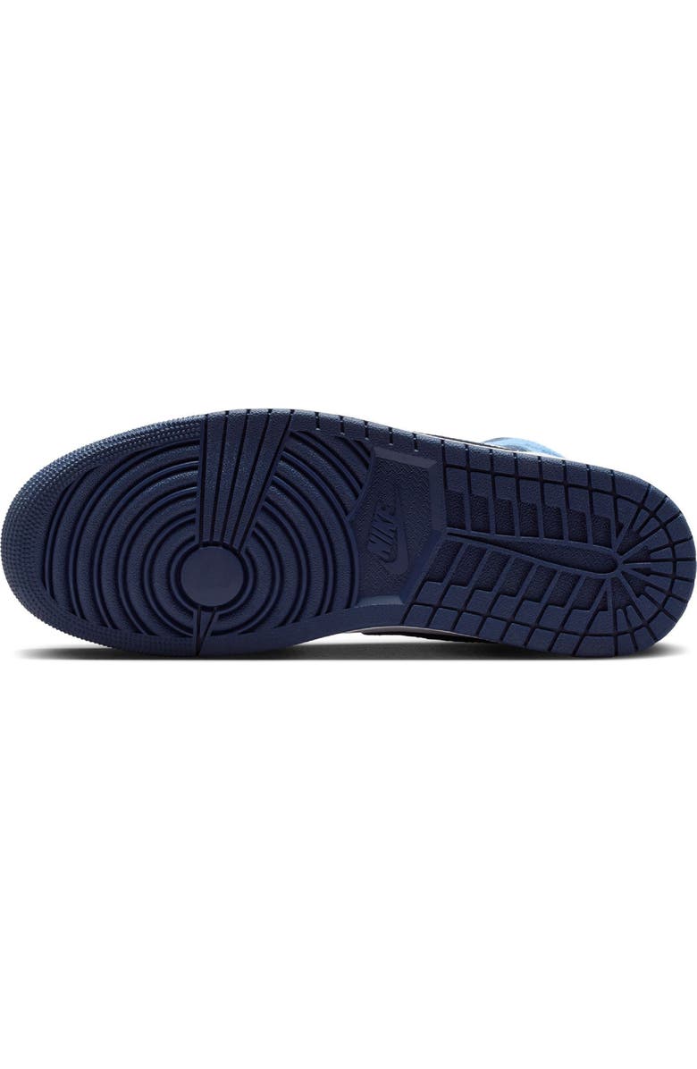 Jordan Air Jordan 1 Mid Basketball Sneaker, Alternate, color, Midnight Navy/ White