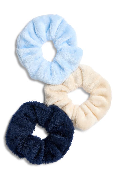 Kids' 3-Pack Plush Scrunchies