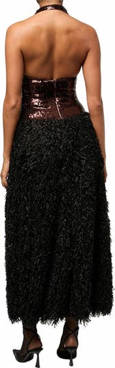 Halter Midi Dress