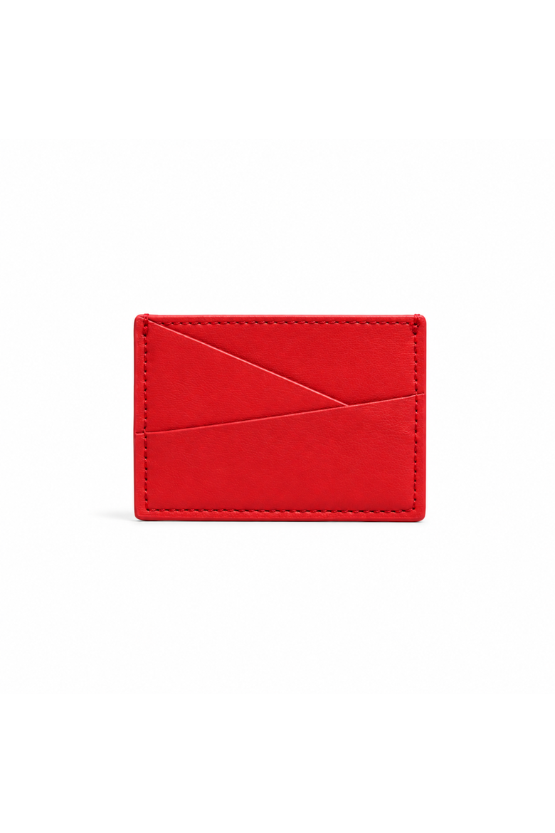 Gala Puzzle Cardholder, Main, color, Poppy Red