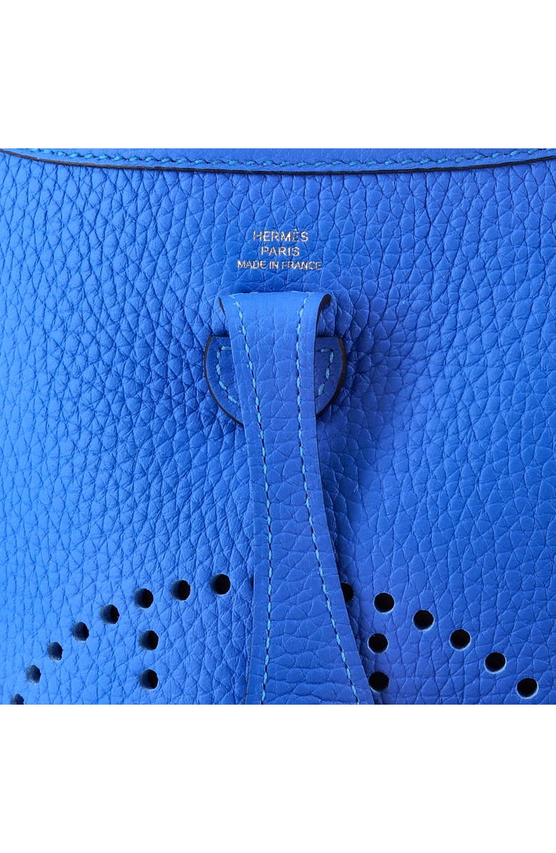 Pre-Owned Hermes Evelyne Bag Gen III Clemence TPM, Alternate, color, Bleu Hydra
