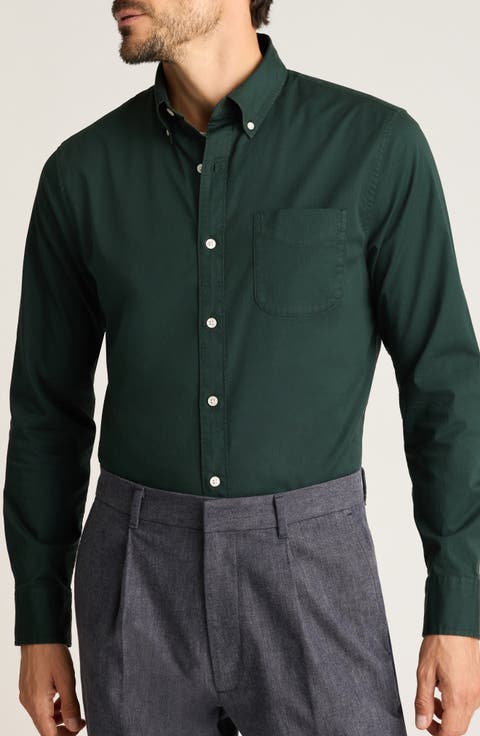 Everyday Slim Fit Cotton Button-Down Oxford Shirt
