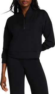 SPANX® AirEssentials Shawl Collar Quarter Zip Sweatshirt