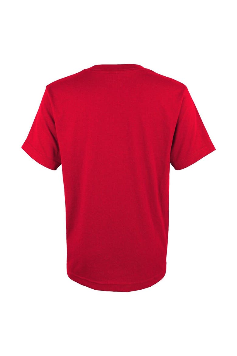 Youth Fanatics Branded Red St. Louis Cardinals 2022 Postseason Locker Room T-Shirt, Alternate, color, Red