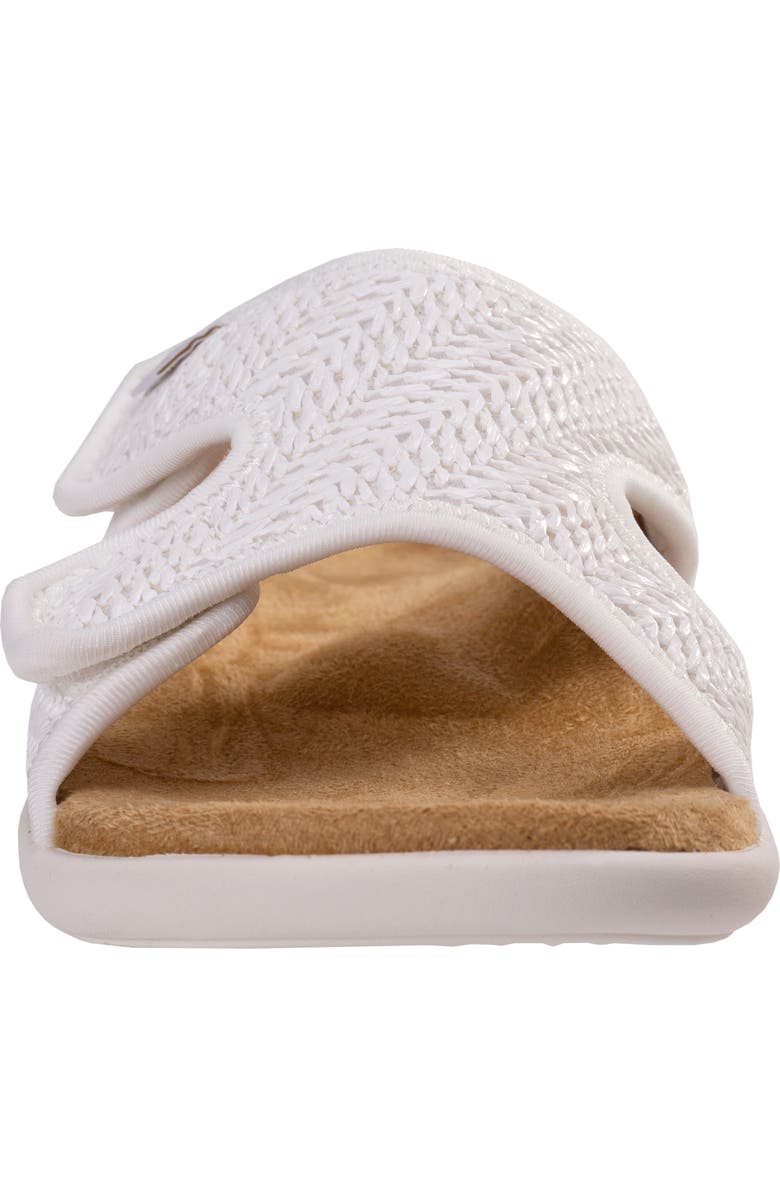 Revitalign Kholo Raffia Slide Sandal, Alternate, color, White
