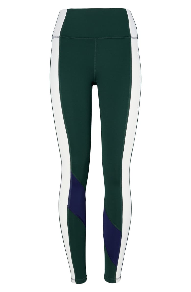 Tory Sport by Tory Burch Weightless Colorblock High Waist Leggings, Main, color,