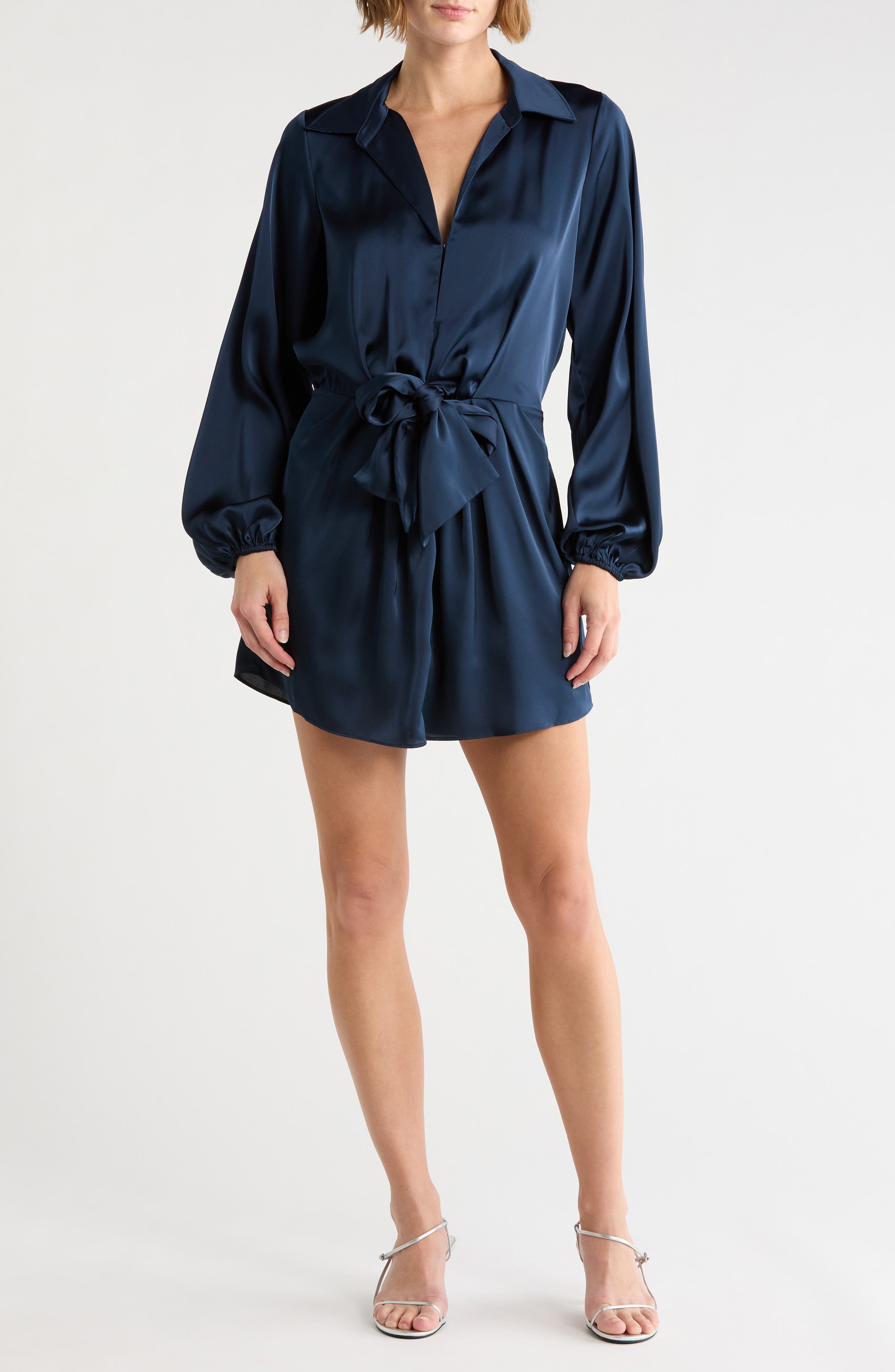 Meadow Long Sleeve Minidress