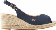 VISCATA Gavina Canvas Espadrille Sandal Wedges