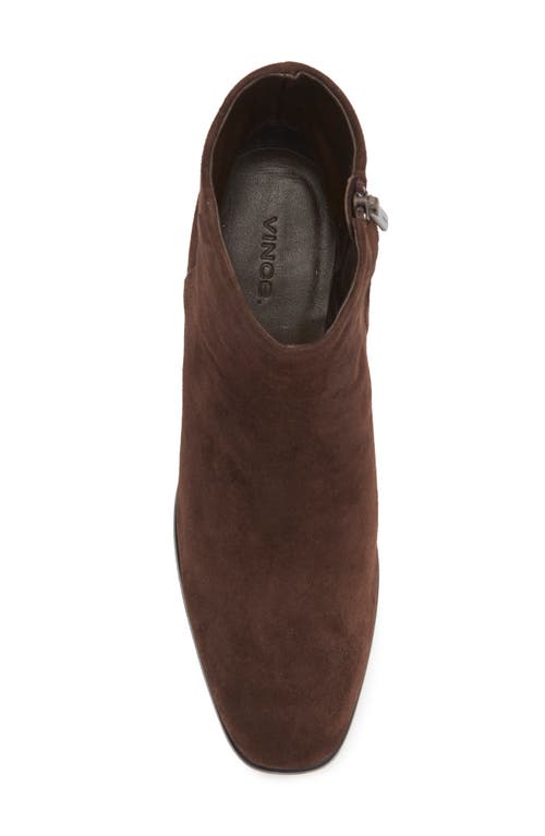 Vince Arabel Square Toe Boot In Brown