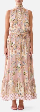 Camilla Necktie Dress With Elasticated Waist
