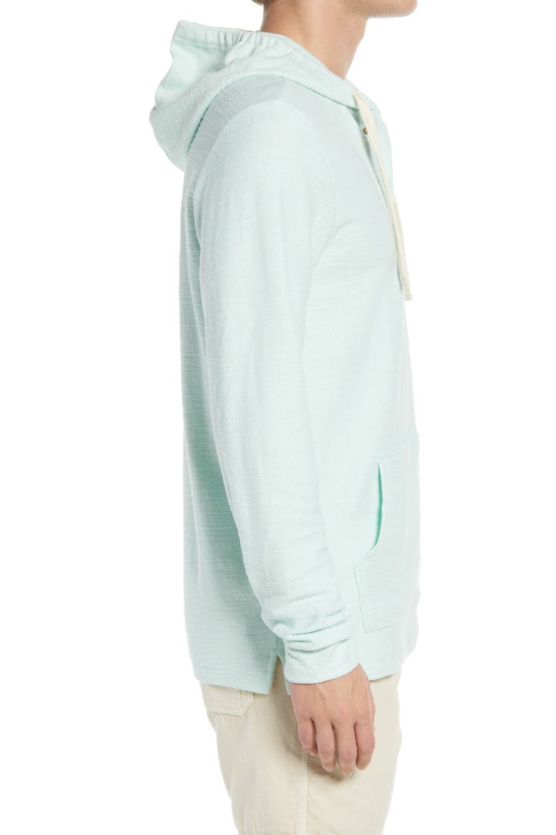 Men's Clayton Classic Fit Beach Hoodie, Alternate, color, FAIR AQUA