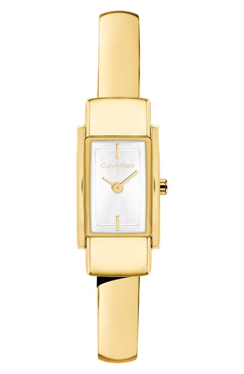 Moderne Rectangle Bangle Watch, 15mm
