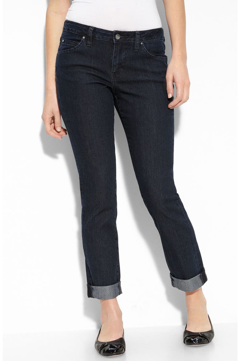 Jeans 'Mia' Slim Cuff Ankle Jeans, Main, color, RINSE WASH/ INDIGO