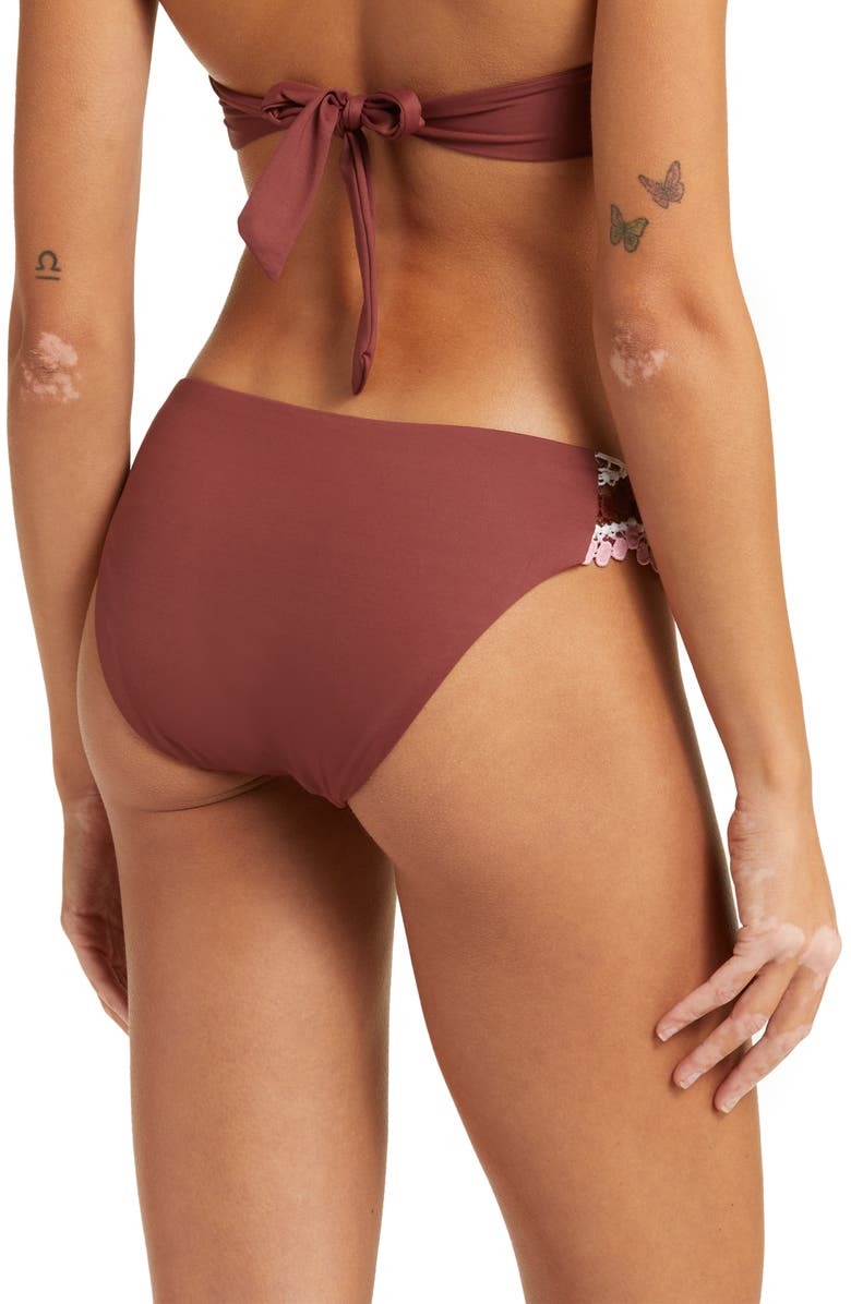 Becca Delilah Bikini Bottoms, Alternate, color, Coconut