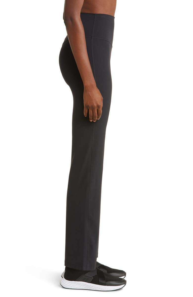 Zella Studio Luxe High Waist Flare Pants, Alternate, color,