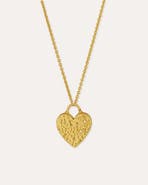 Ottoman Hands Locket Heart Necklace
