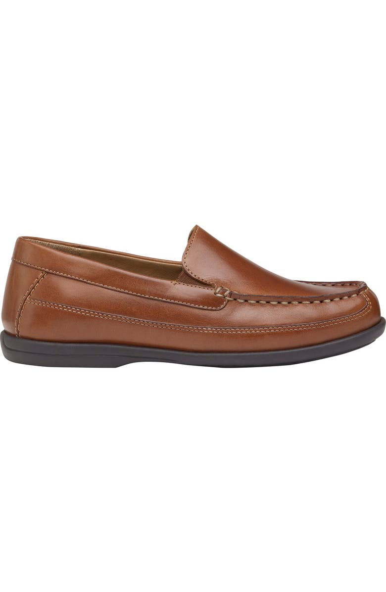 Johnston & Murphy Kids' Locklin Venetian Loafer, Alternate, color, Tan Leather