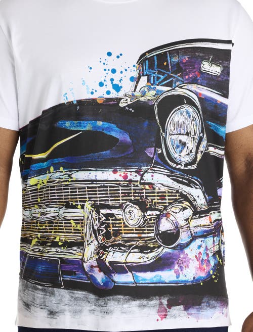 Robert Graham Dxl Big & Tall Highway Cruise Graphic Tee