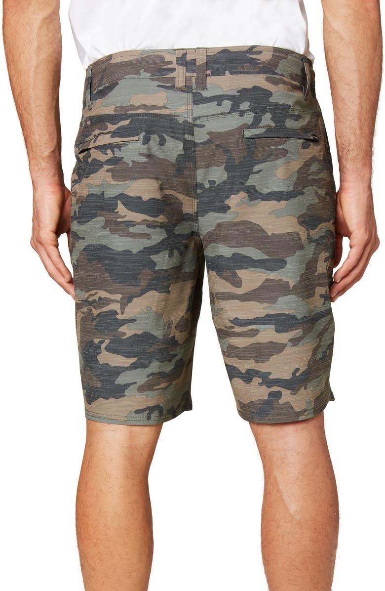 O'Neill Locked Slub Board Shorts, Alternate, color, Camo