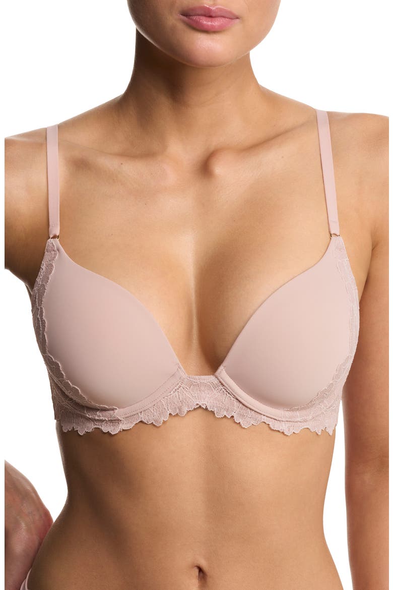Peony Demi Underwire T-Shirt Bra, Alternate, color, ROSE BEIGE/ PINK PEARL
