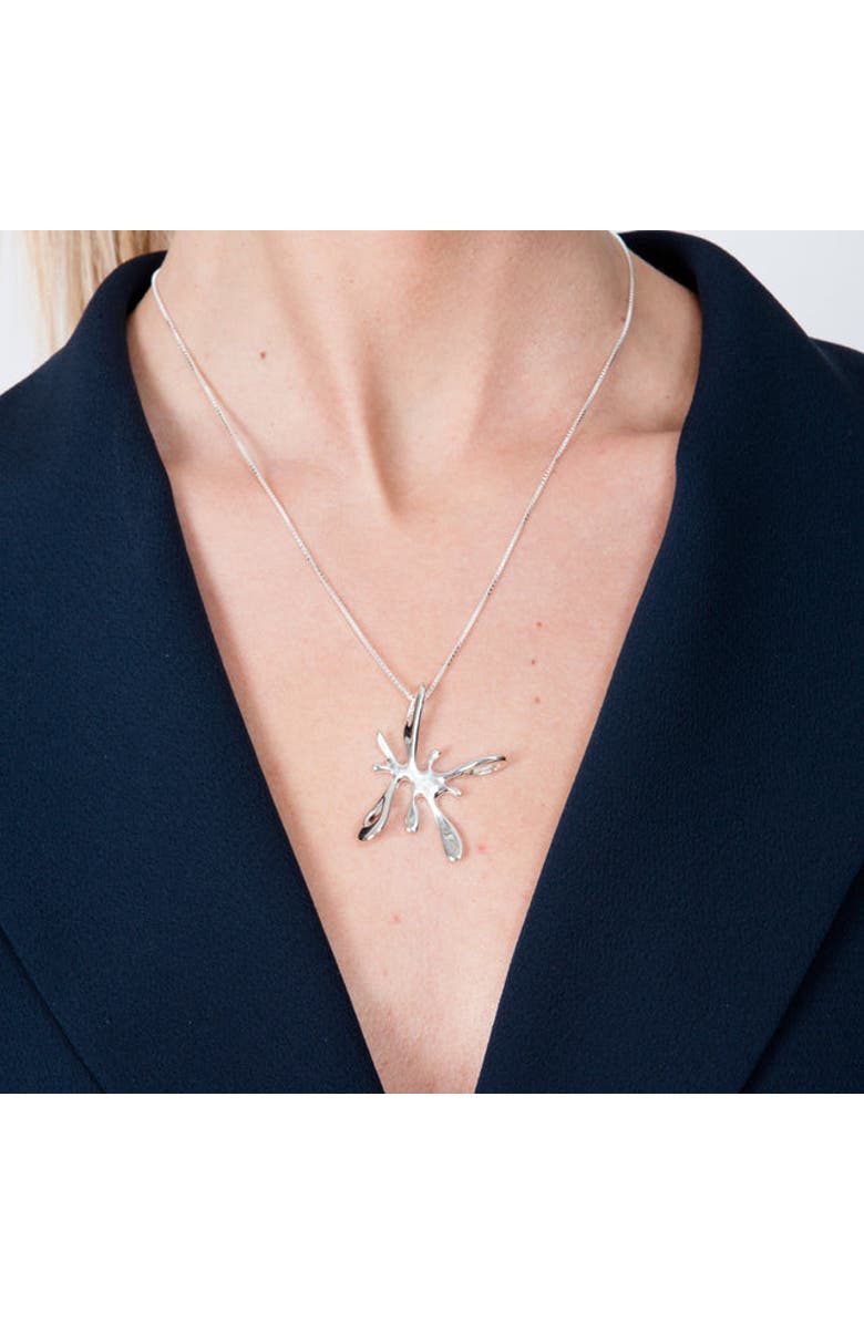 Lucy Quartermaine Splash Pendant 1, Alternate, color, Sterling Silver