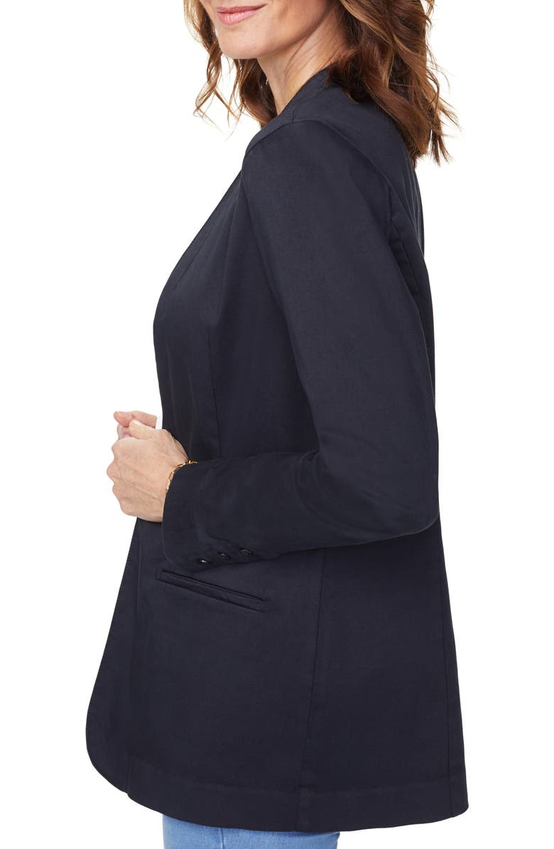 NYDJ One-Button Linen Blend Blazer, Alternate, color, 