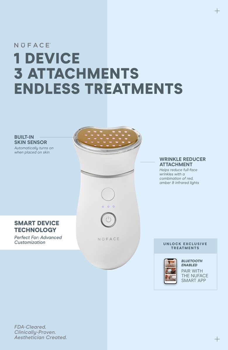 NuFACE<sup>®</sup> Trinity Wrinkle Reducer Attachment, Alternate, color,