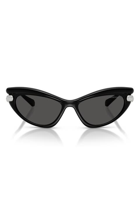 56mm Cat Eye Sunglasses