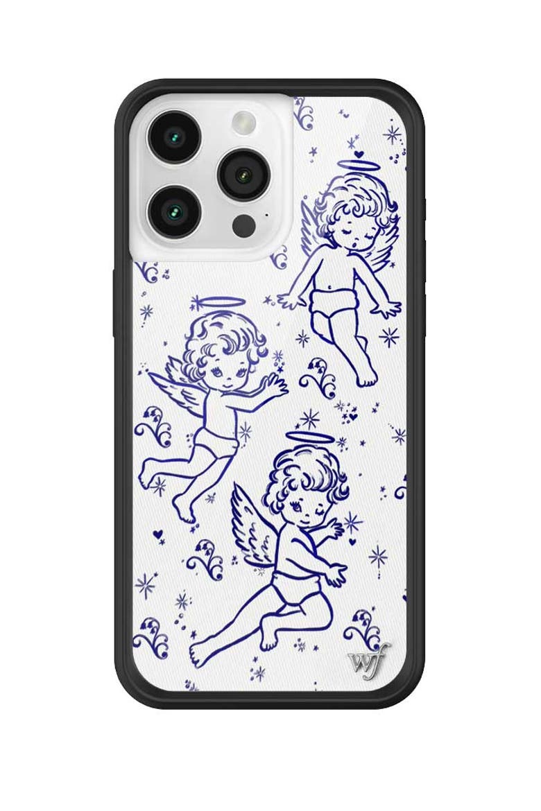 Cherubs iPhone Case, Alternate, color, White