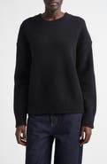 LOULOU DE SAISON Pia Oversize Cashmere Crewneck Sweater