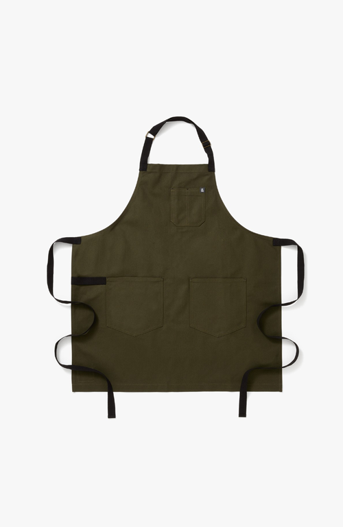 Hedley & Bennet T The Big Apron In Olive