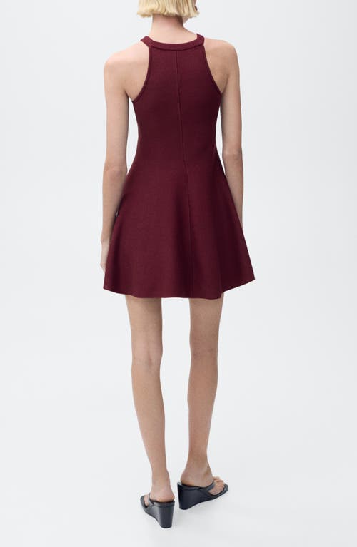 Shop Mango Sleeveless Skater Sweater Minidress
