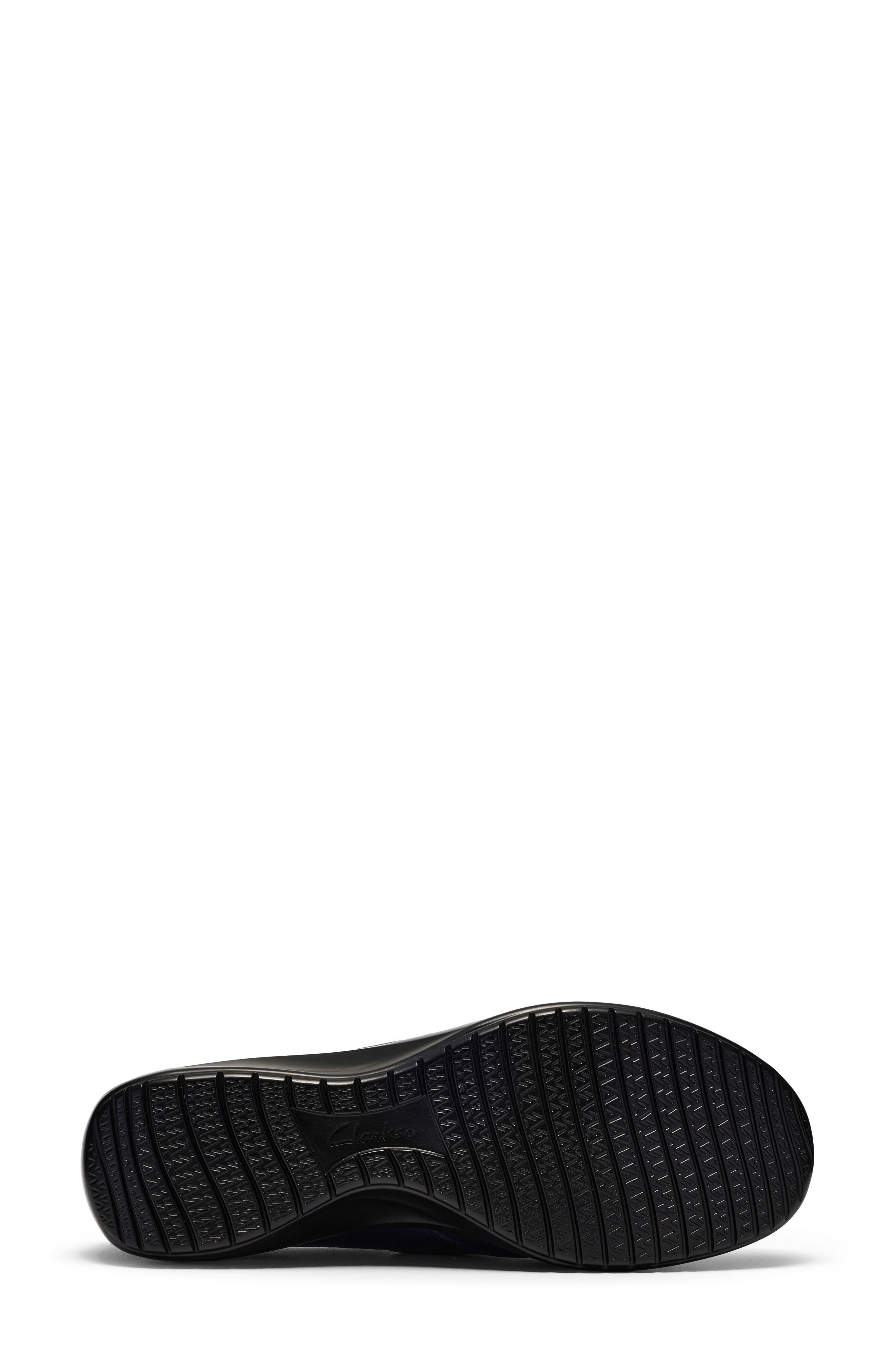 Kaetlyn Flow Leather Wedge Bootie, Alternate, color, DARK GREY LEA