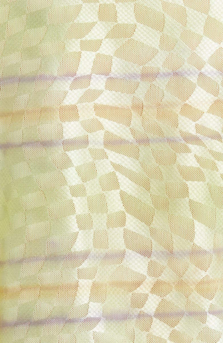 Collina Strada Thumbtastic Mock Neck Mesh Top, Alternate, color,