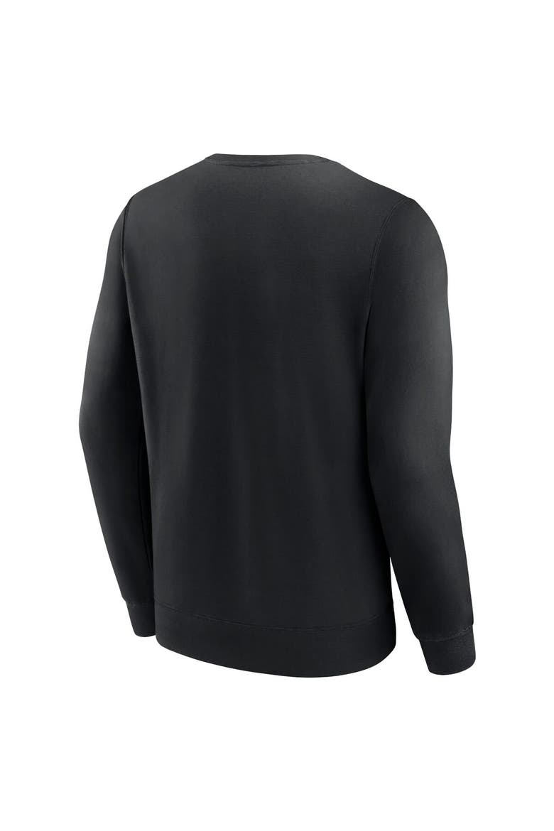 Men's Fanatics Black San Francisco Giants Focus Fleece Pullover Sweatshirt, Alternate, color, Black
