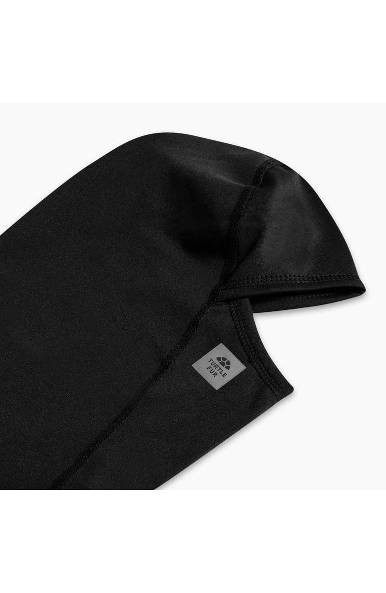 Turtle Fur Youth MaxClava Balaclava, Alternate, color, Black