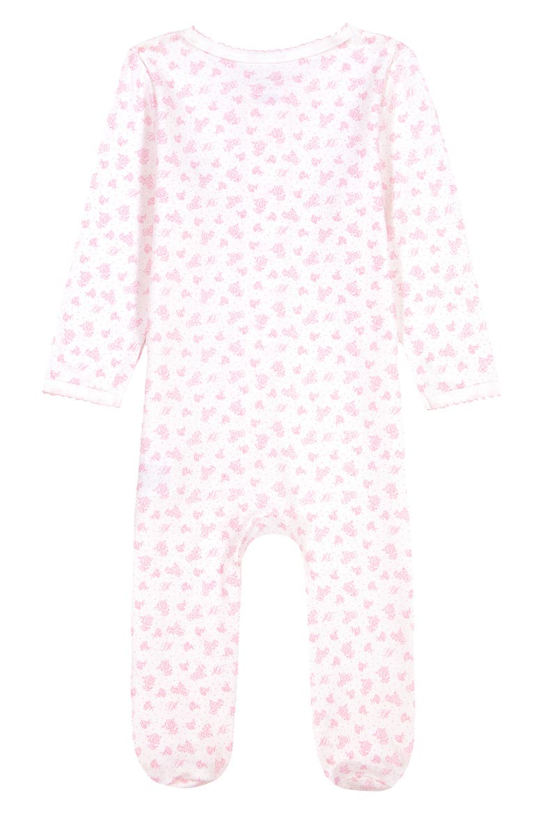 Footed Coverall, Alternate, color, PINK