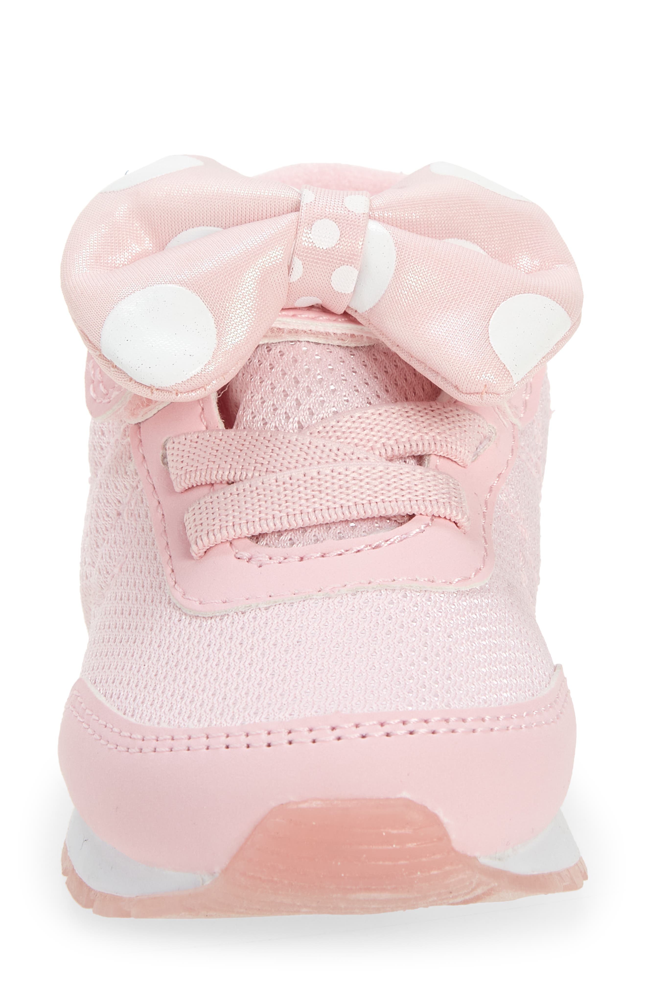 Tucker + Tate x Disney Minnie Mouse Bow Sneaker, Alternate, color, 