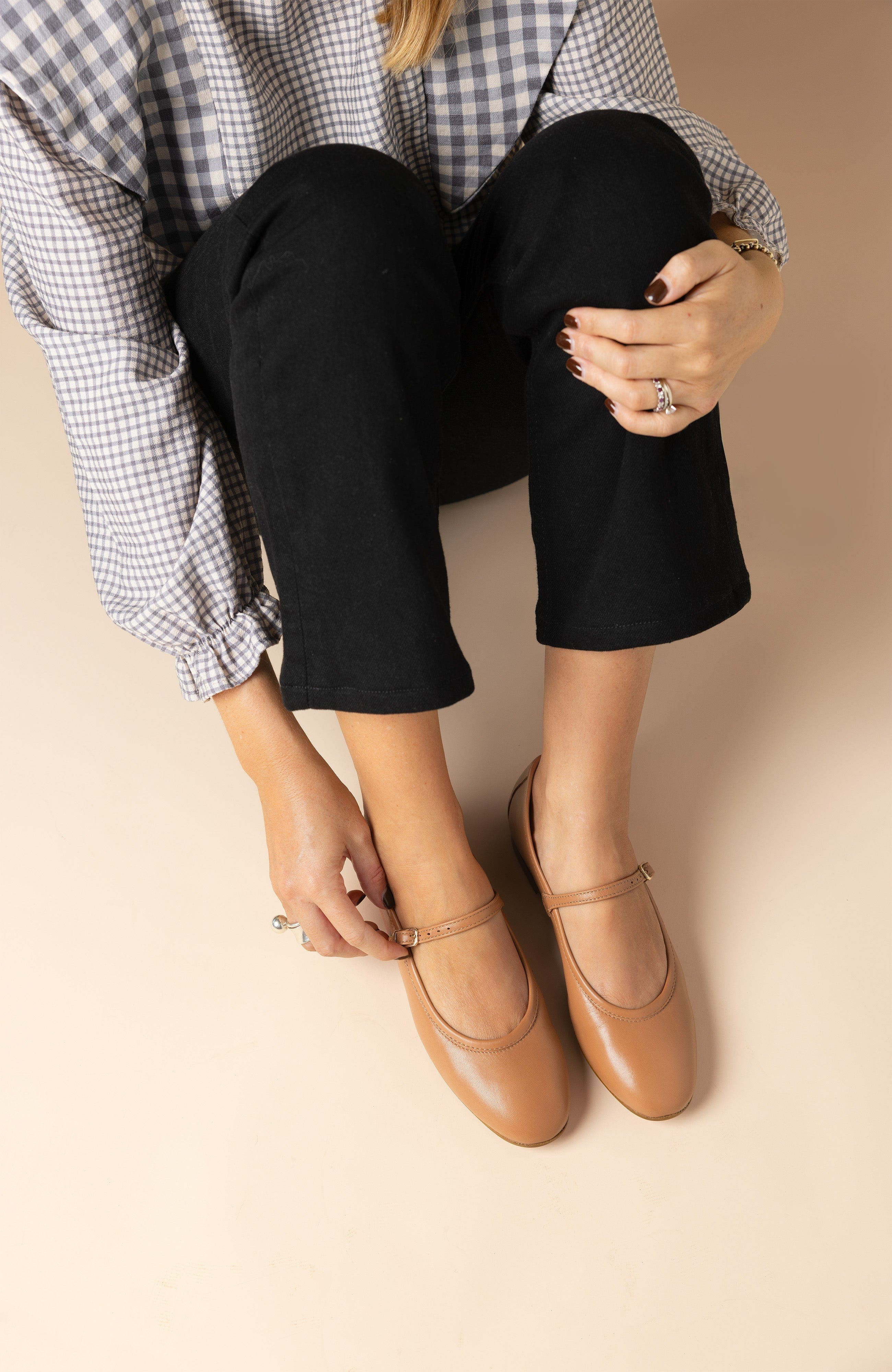 Boheme Leather Mary Jane Flat - image 4