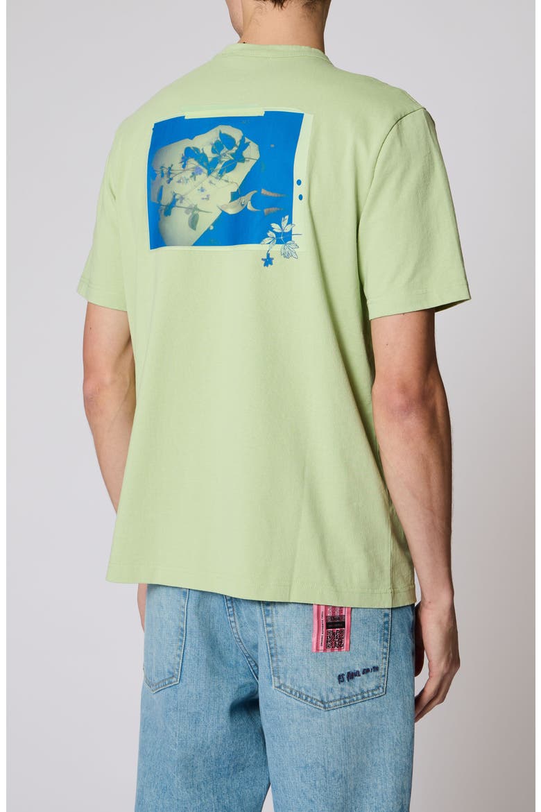 Logo Graphic T-Shirt, Alternate, color, 32 LIME GREEN