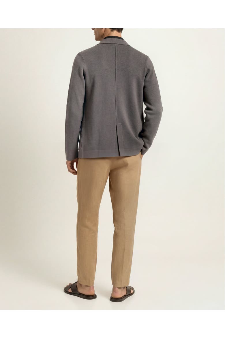 Rainer Tailored Merino Wool Blazer, Alternate, color, DARK BRONZE