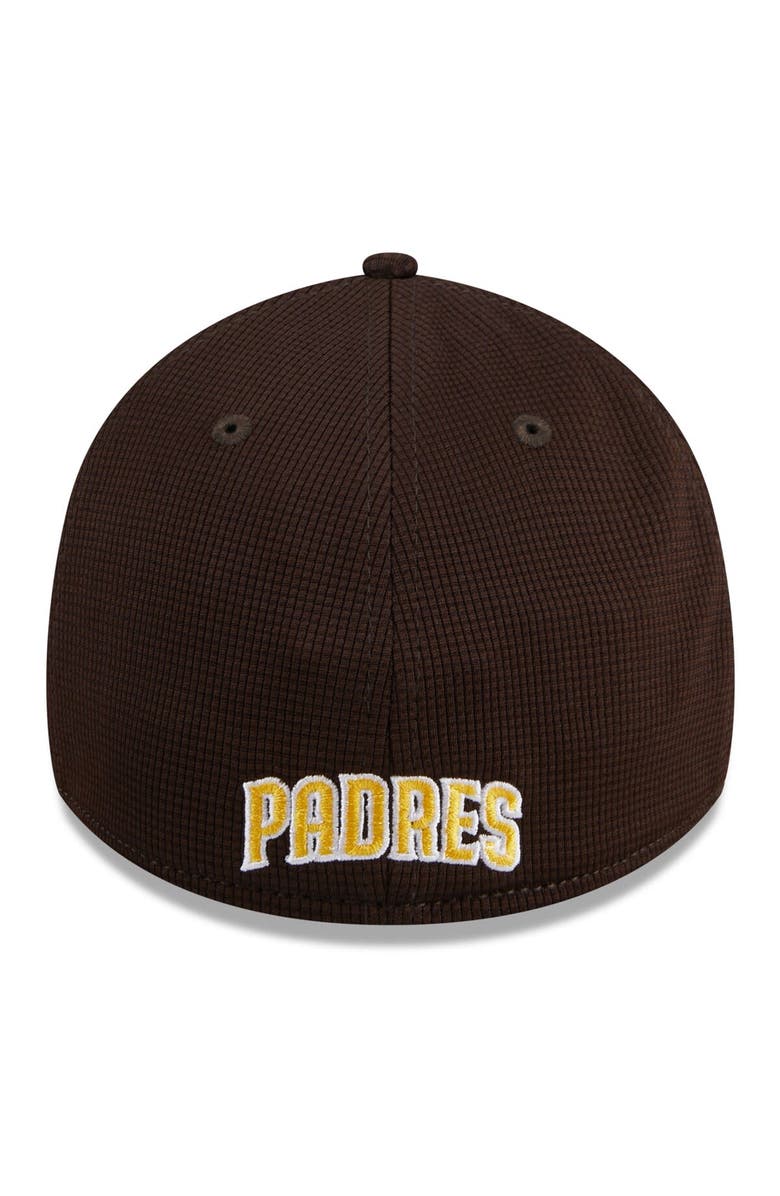 New Era Men's New Era Brown San Diego Padres 2024 Batting Practice 39THIRTY Flex Hat, Alternate, color, Brown