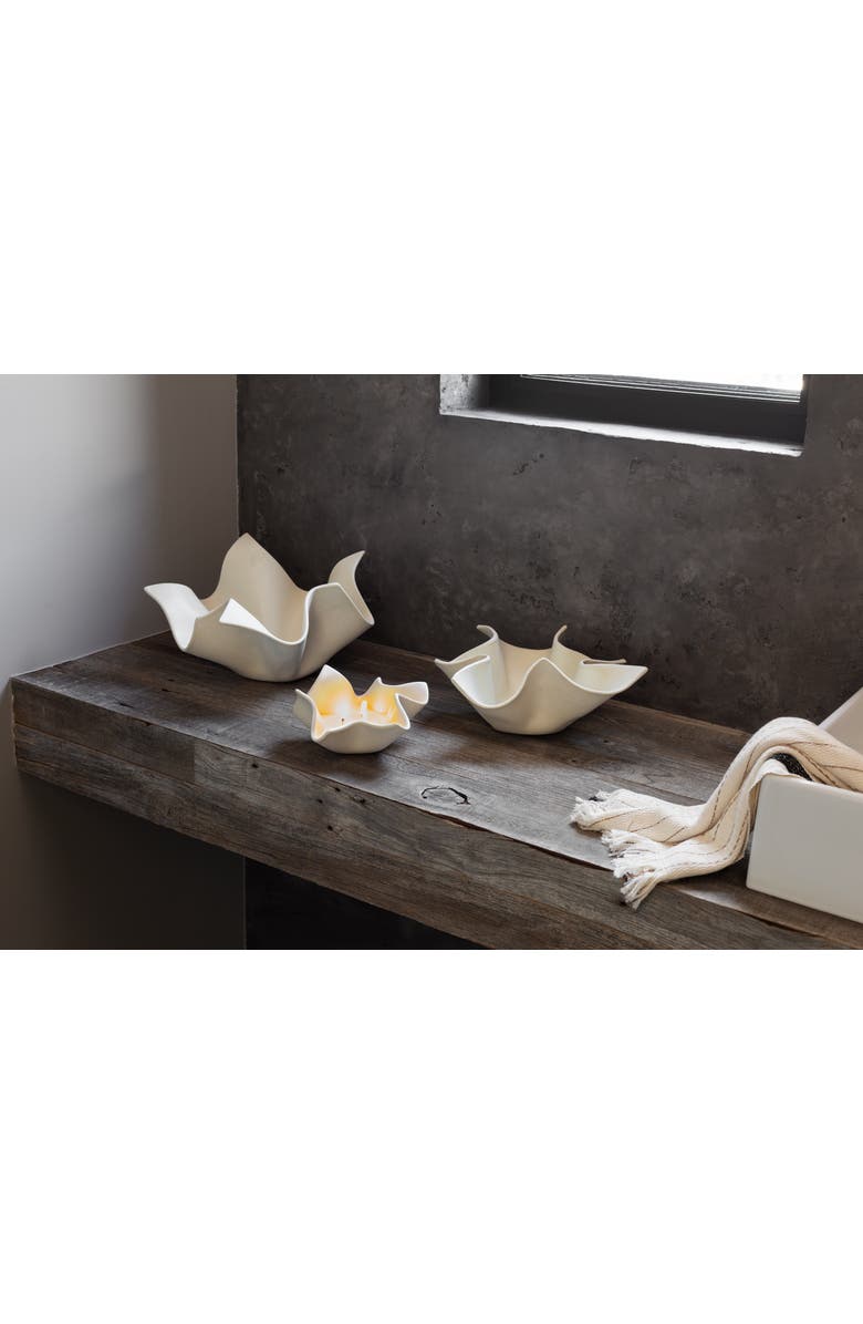 Dumae Joy Candle, Alternate, color, Raw Blanc