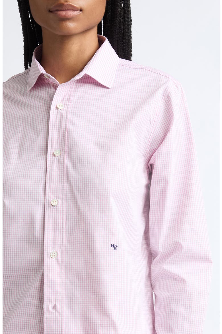 Classic Cotton Shirt, Alternate, color, PINK GRAPH