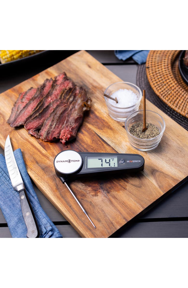 Maverick Dynamo Temp Thermocouple Food Thermometer, Alternate, color, Black