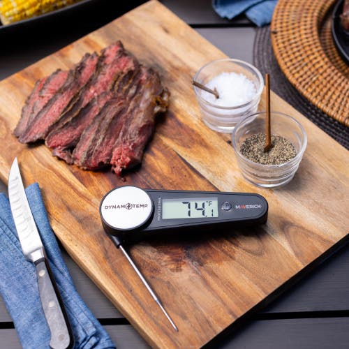 Maverick Dynamo Temp Thermocouple Food Thermometer In Black