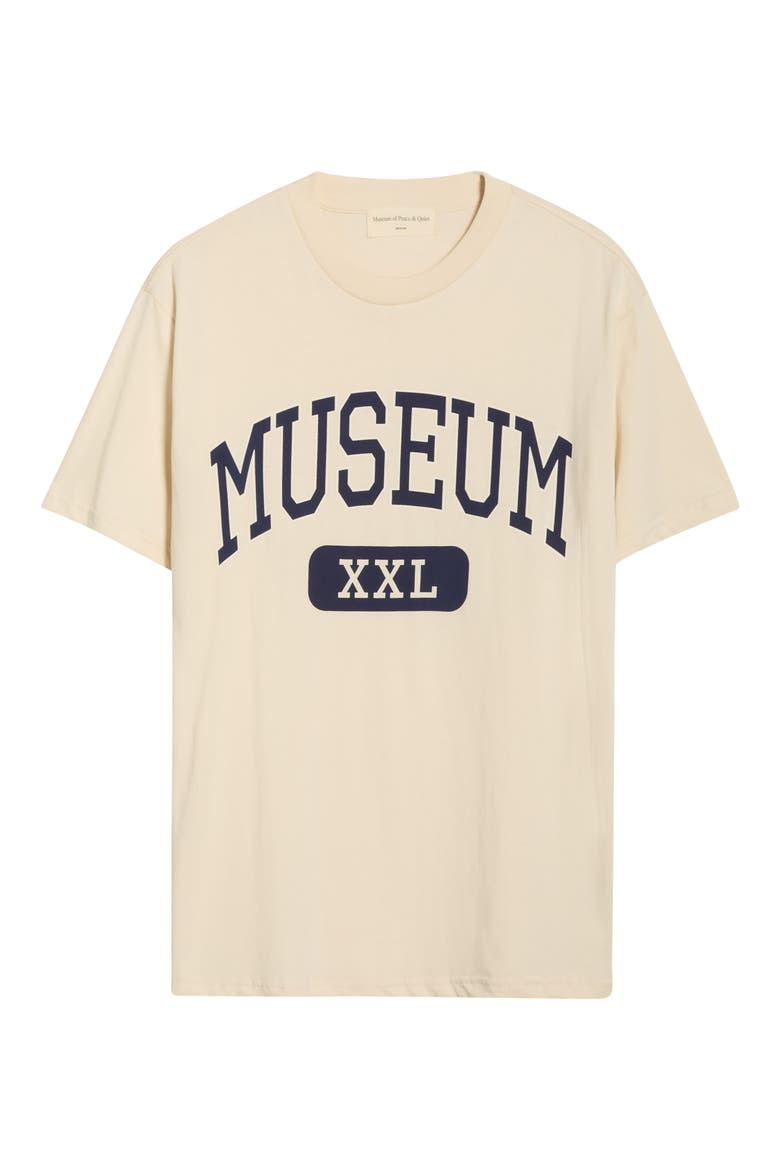 XXL Cotton Graphic T-Shirt, Alternate, color, BONE