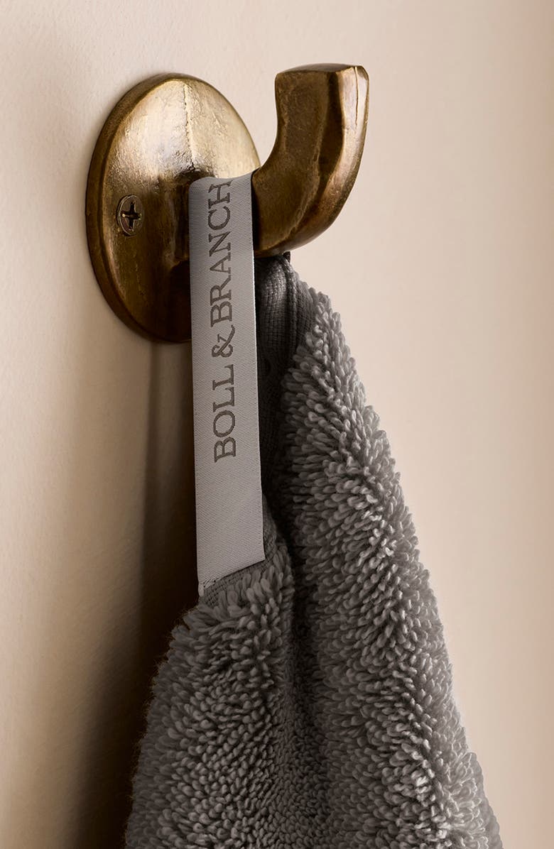 Boll & Branch Turkish Ultra Plush Organic Turkish Cotton Bath Towel, Alternate, color, Stone